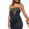 Front View Do What I Want Mini Ruched Dress