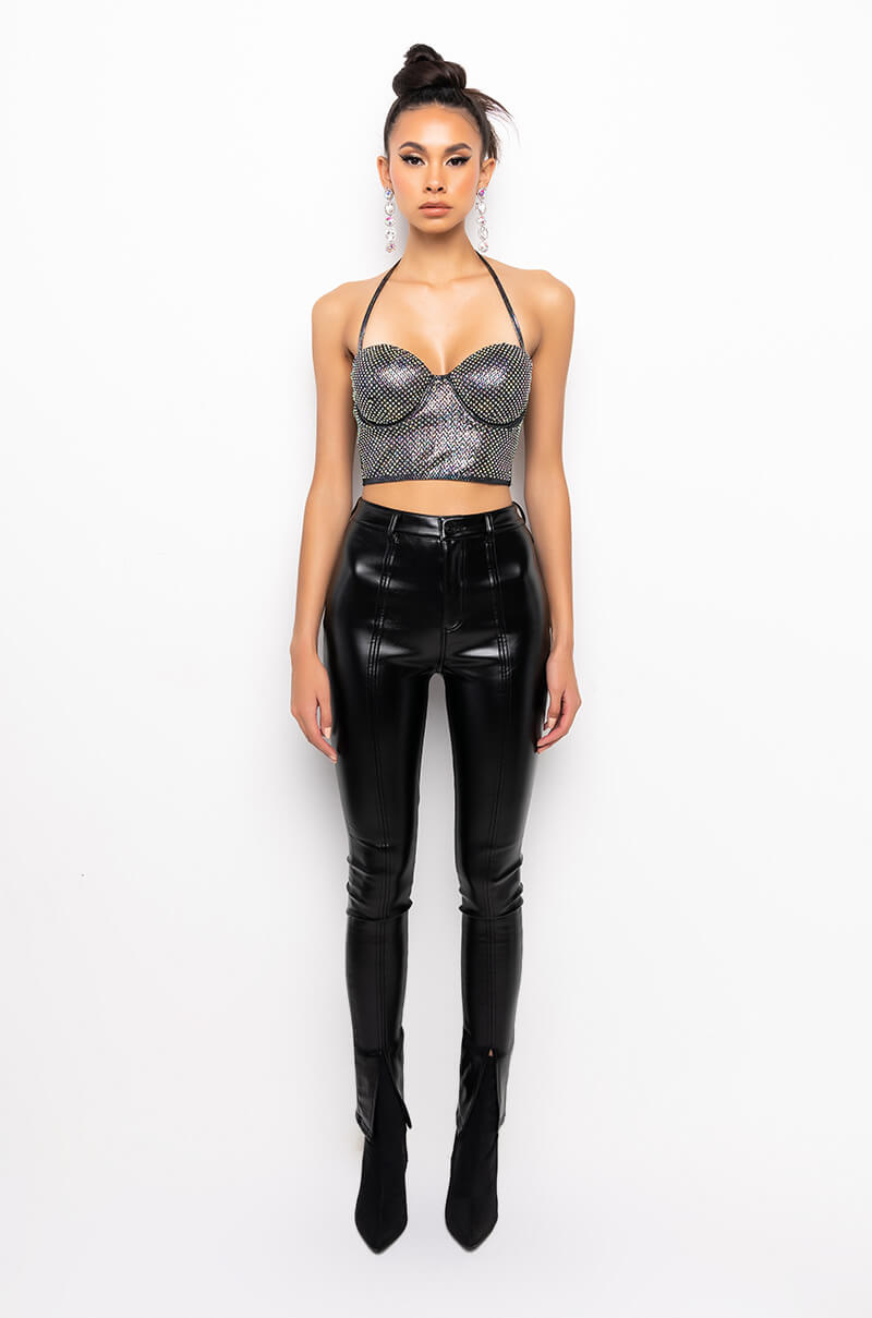 Extra View Doing It Right Rhinestone Corset