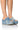 Front View Doll Denim Flatform Embellished Sandal