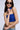 Side View Dolled Up Knit Bandeau Top In Blue