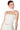 Side View Dolled Up Knit Halter Top In White