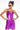 DOM QUEEN VINYL CORSET MINI DRESS DARK PINK view 0
