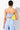 Back View Dont Cross Me Crop Top in Blue