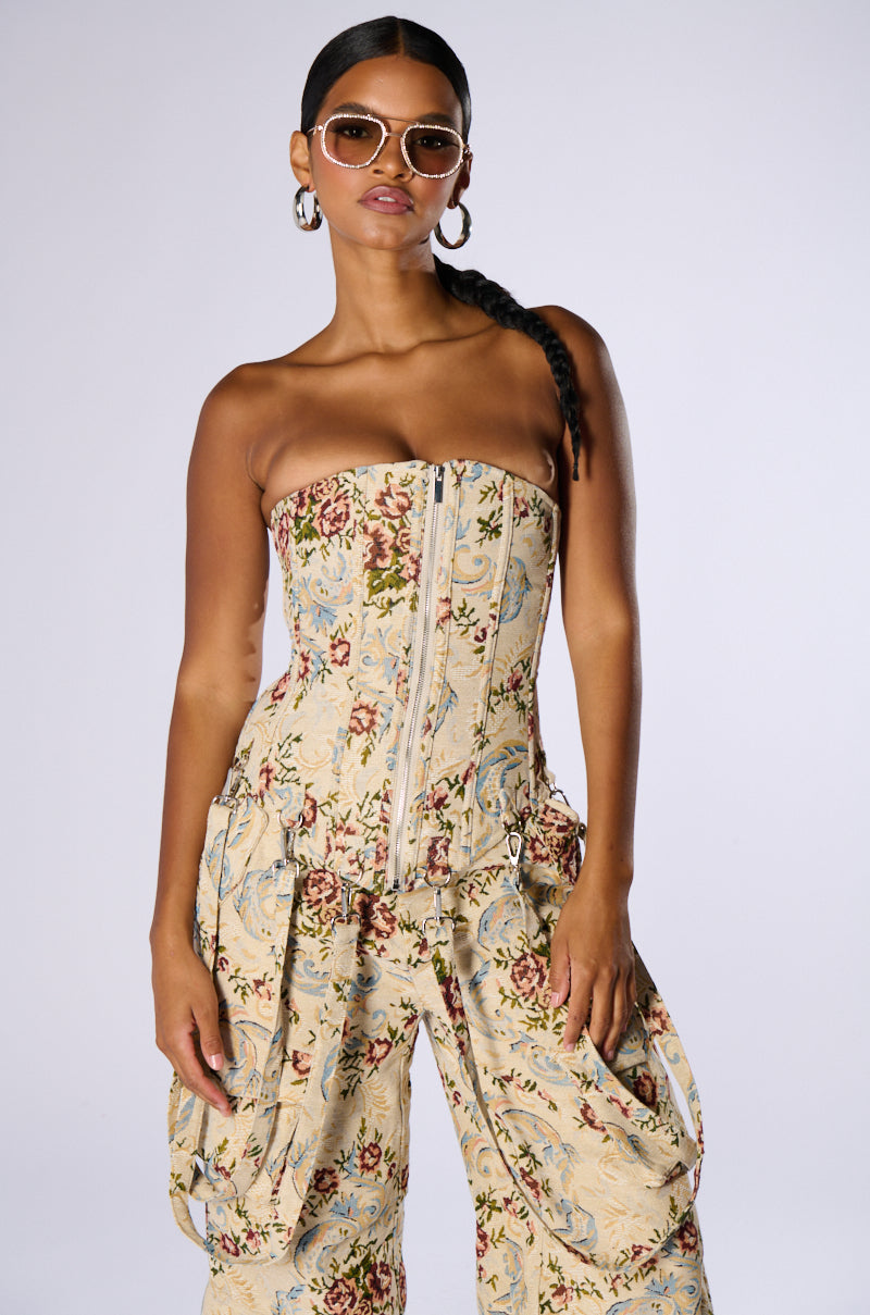 Front View Dont Love Me Corset Top 0