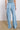 Full View Dont Need To Sleep Distressed Wide Leg Denim Pant