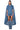 Full View Dont Talk Loud Maxi Denim Poncho