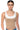 Front View Double Layer Rib Knit Tank Corset Top