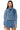 Front View Double Time Denim Pullover