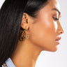 Front View Double Trouble Earrings