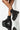 Front View Dr. Marten Jadon Max X-girl Black Canvas in Black