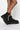 Side View Dr. Marten Jadon Max X-girl Black Canvas in Black