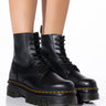 Front View Dr Martens Audrick 8 Eye Boot Nappa Lux