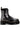 Side View Dr Martens Jadon Fur Lined Distressed Metallic Platform Boot