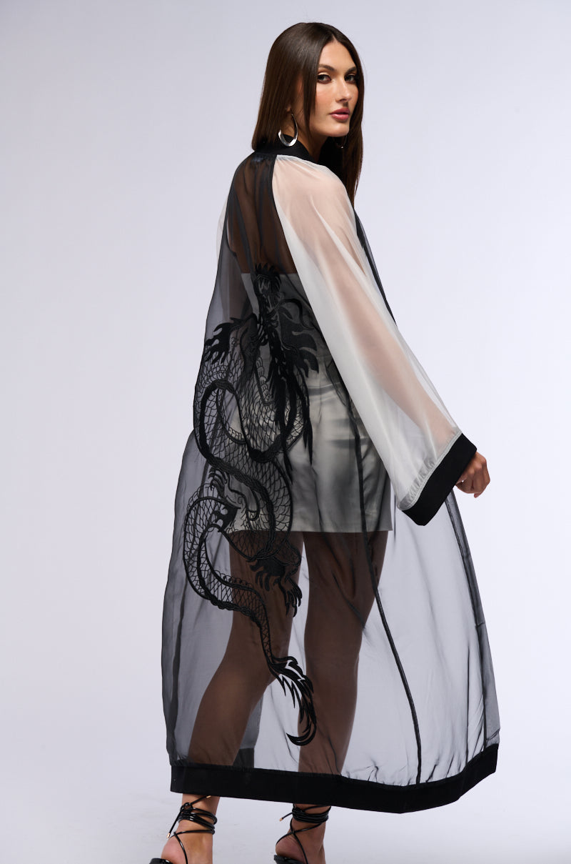 Extra View Dragons Touch Mesh Duster