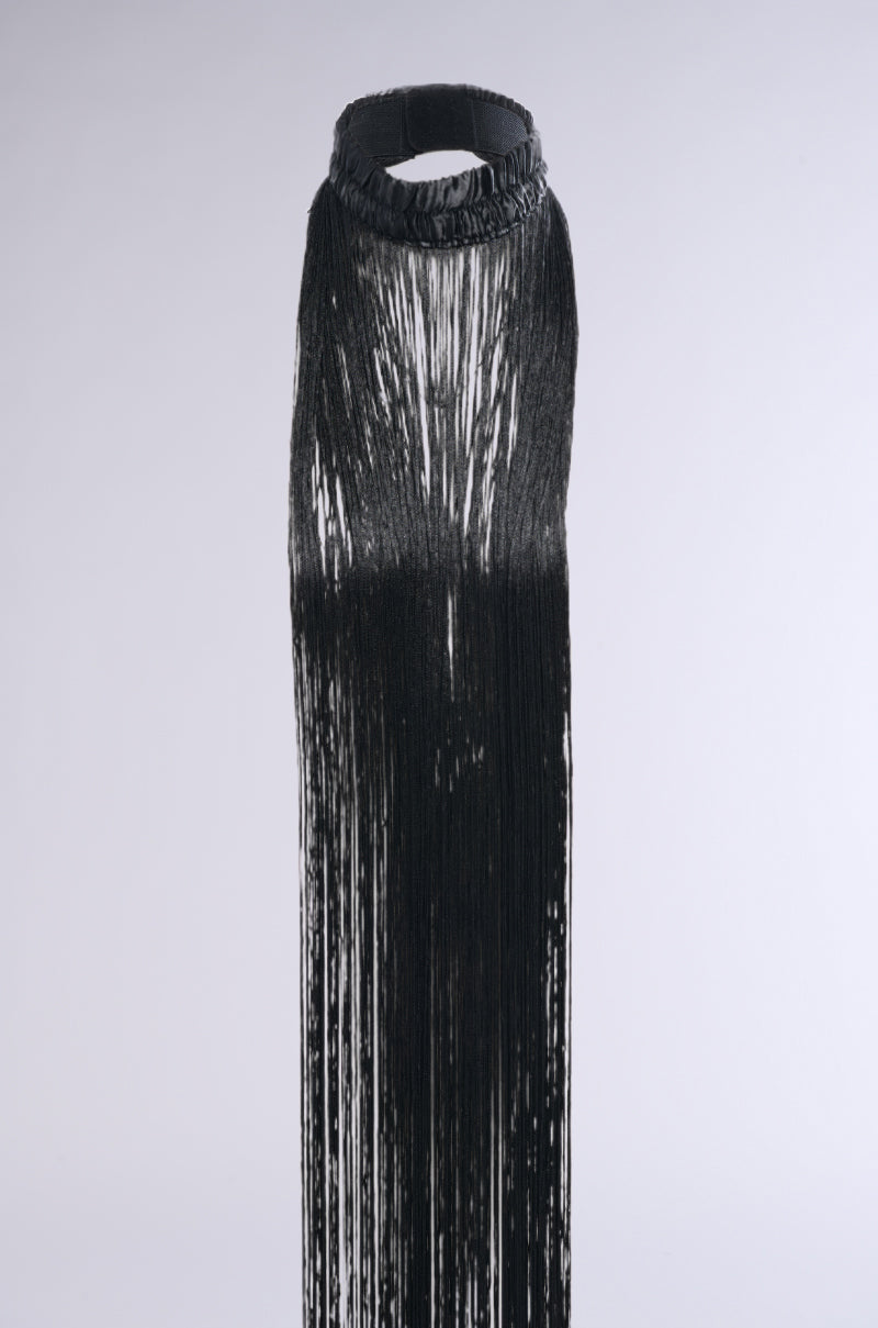 Detail View Dramatic Lengths Fringe Necklace 3