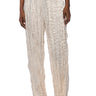 Front View Dream About You Textured Wide Leg Pant