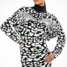 Front View Dream Girl Long Sleeved Mini Dress