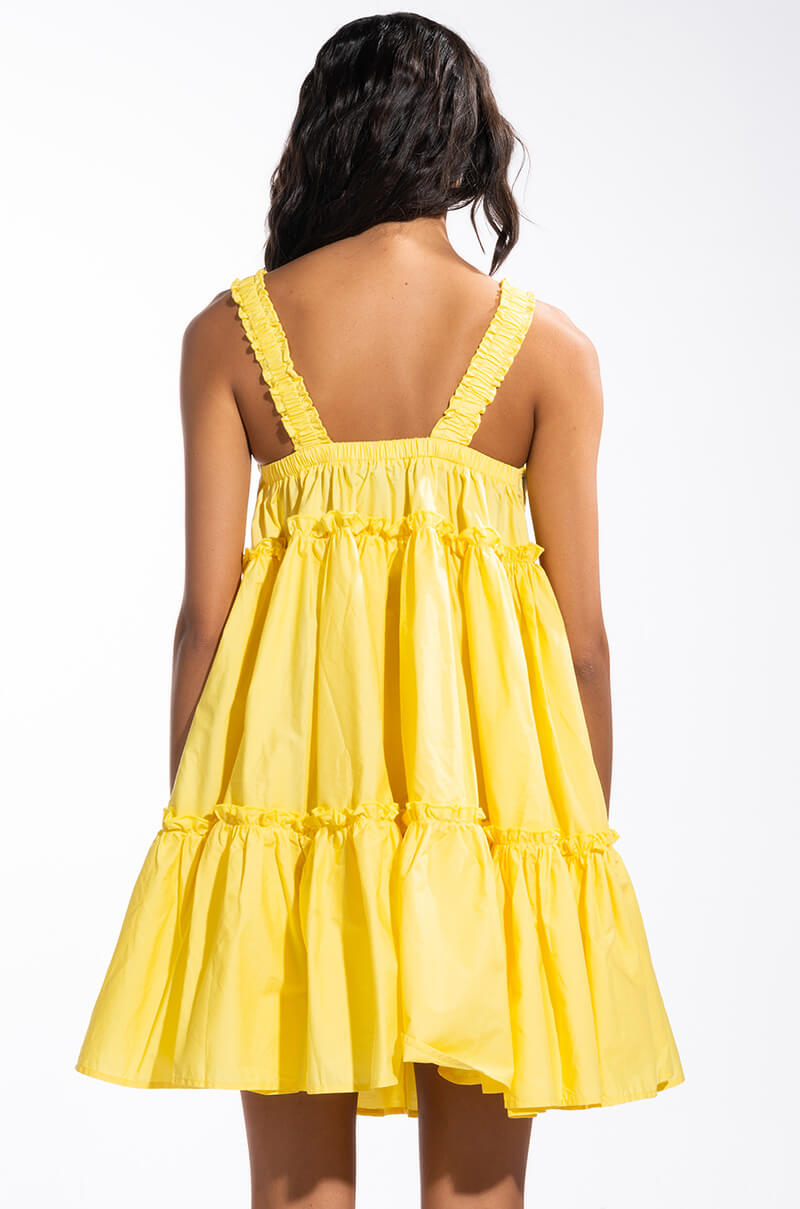 Full View Dreamer Ruffle Mini Dress