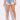 Front View Dreaming Daisies High Waist Denim Short