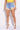 Front View Dreaming Daisies High Waist Denim Short