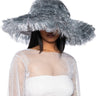 Front View Dreams Come True Tinsel Wide Brim Hat