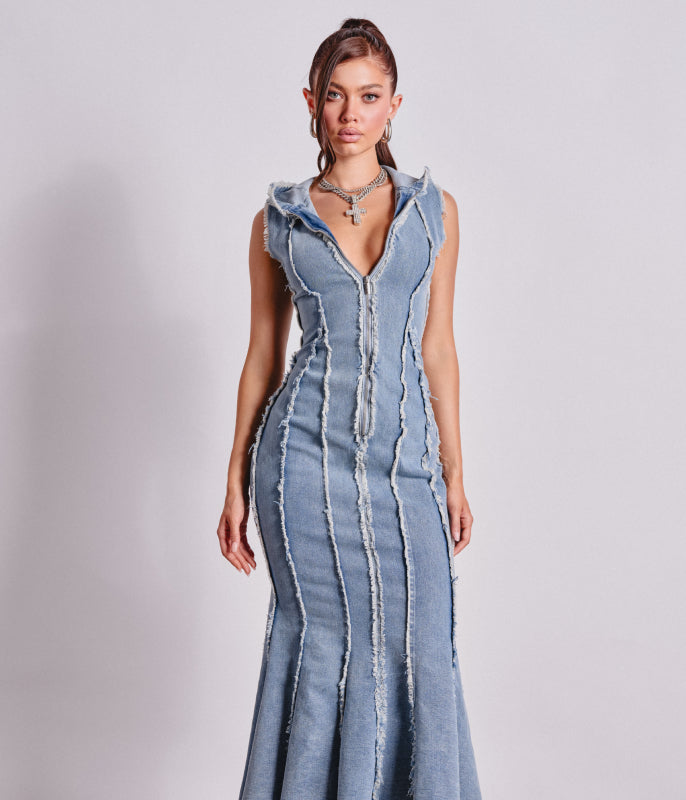 I GOT WHAT YOU NEED POCKET DENIM MINI DRESS AKIRA I GOT WHAT YOU NEED POCKET DENIM MINI DRESS AKIRA