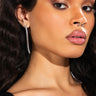 Front View Drop It Down Low Rhinestone Earring