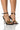 Front View Duration Stiletto Sandal In Black