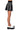 Full View Dutchess Pleated Knit Mini Skirt