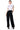 Back View Dylan High Waisted Wide Leg Trouser