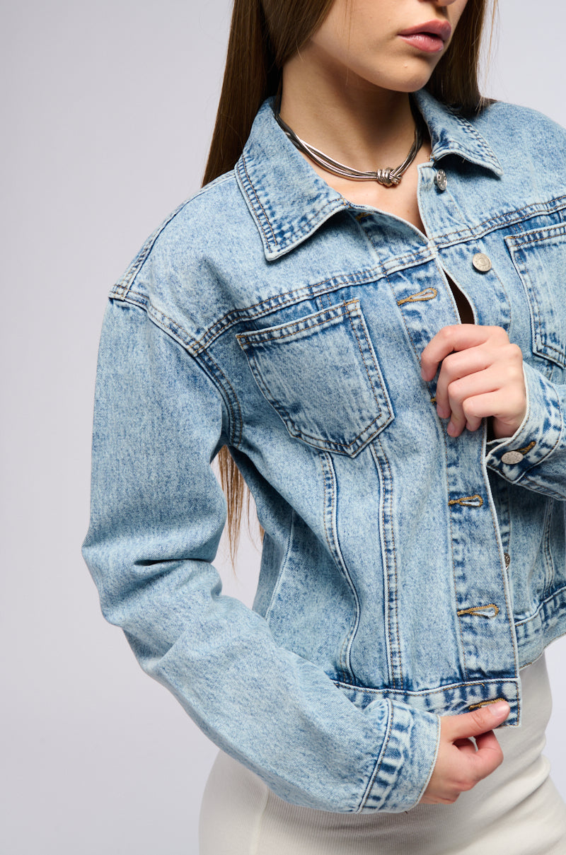 Extra View Easy Does It Everyday Denim Jacket