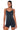 Front View Easy Does It Ribbed Romper