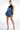 Back View Easy Going Flouncy Satin Short