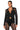 Front View Easygoing Mesh Blazer In Black