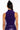 Extra View Echo Velvet Sleeveless Top In Purple