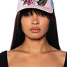 Front View Ed Hardy Cobra Trucker Hat