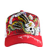 Side View Ed Hardy Nyc Eagle Hat