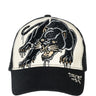 Side View Ed Hardy Rhinestone Panther Trucker Hat