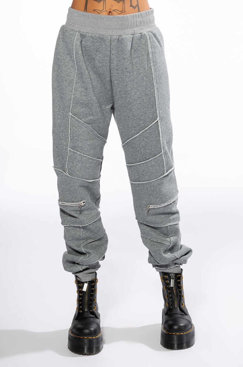 Back View Effortless Oversized Jogger