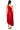 Full View Elevate Me Pleated Cut Out Metallic Midi Dress In Red