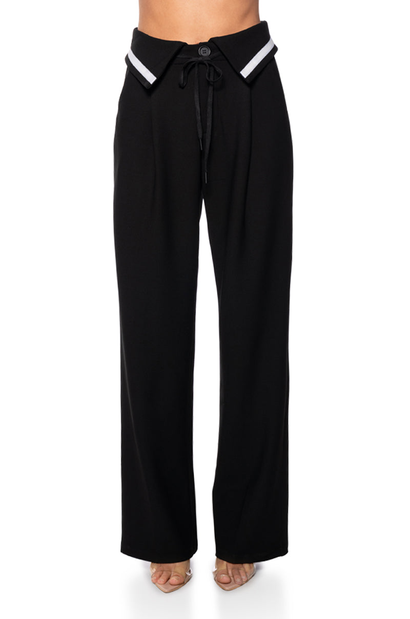 Full View Elevated High Waisted Trouser