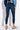 Front View Elite Only Mid Rise Skinny Jeans