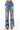 Full View Ella Bella High Rise Wide Leg Distressed Jeans