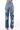 Extra View Ella Bella High Rise Wide Leg Distressed Jeans