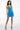 Extra View Elle Sleeveless Drape Front Mini Dress