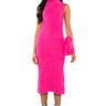 Front View Ellory Textured Knit Maxi Dress