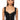 Front View Ember Embroidered Cap Sleeve Corset