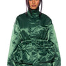 Front View Emerald City Cinched Nylon Jacket