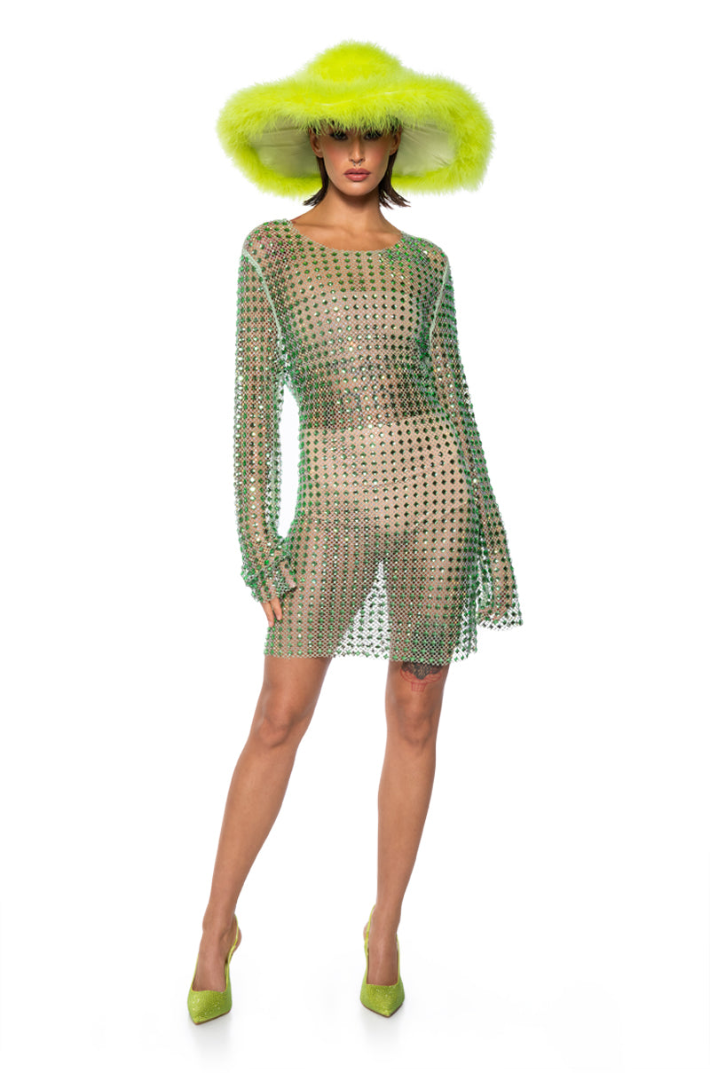 EMERALD CITY MINI DRESS AKIRA EMERALD CITY MINI DRESS AKIRA