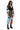 Full View Enjoy The Ride Multi Colored Crop Bomber